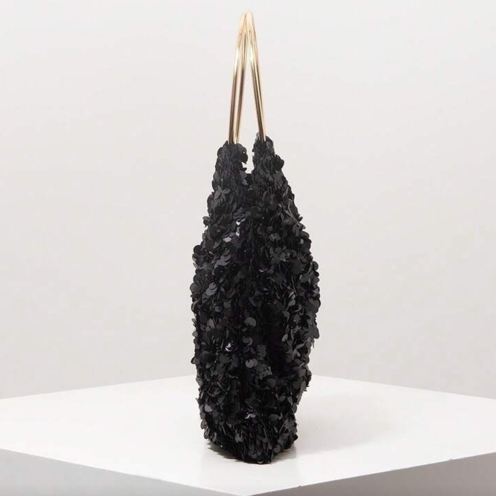 🎩 Black Sequin Bag 🎩 - Picture 5 of 7